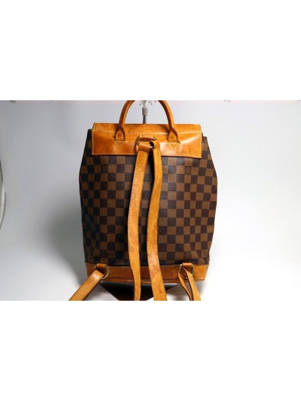 Louis Vuitton Damier Harlequin Leather Backpack - Picture 2 of 9